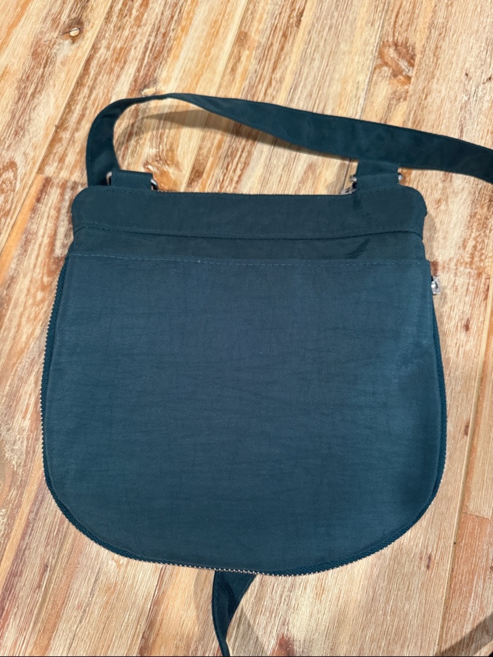 Baggallini Dark Green Crossbody Bag EUC - Picture 10 of 14